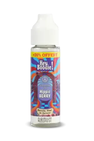 E Liquide HIPPIE BERRY 60 ml - Hey Boogie Airmust Affaire À Saisir