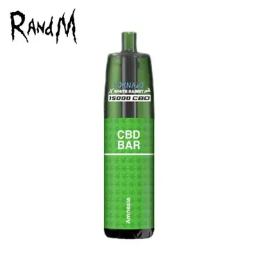 Kit Puff Tornado 15000 CBD Amnesia White Rabbit Randm Affaire À Saisir