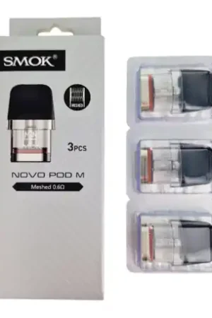 Pack de 3 Pod Aimantés 2ml + résistances Novo Smoktech Vente Directe