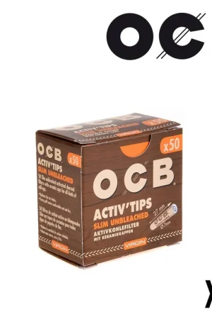 FILTRES CHARBON ACTIF OCB NON BLANCHI Paiement Sécurisé