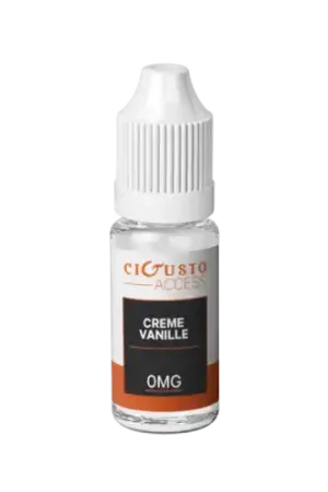 Satisfait Ou Remboursé E Liquide CREME VANILLE 10 ml - Cigusto Access
