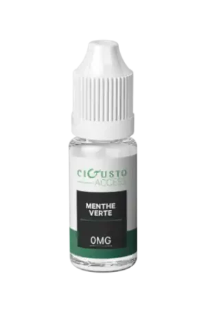 Certifié E Liquide MENTHE VERTE 10 ml - Cigusto Access
