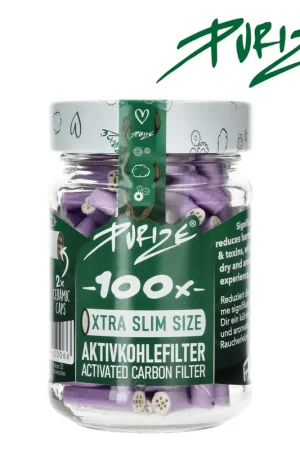 Nouvelle Collection FILTRES PURIZE AU CHARBON ACTIF XTRA SLIM JARRE DE 100