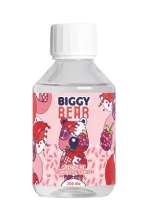 Populaire E Liquide GRENADINE FRAMBOISE FRAISE 200 ml - Biggy Bear