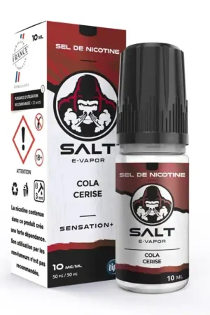 Cola Cerise sel de nicotine 10 ml - Salt E-Vapor Offre Limitée