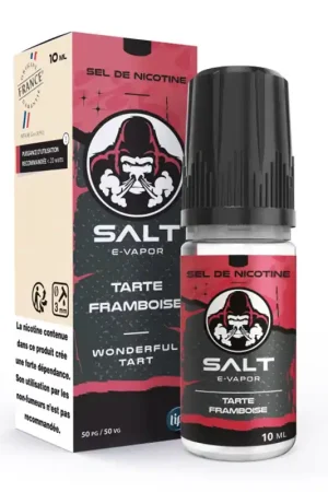 Top Vente Tarte Framboise sel de nicotine 10 ml - Salt E-Vapor