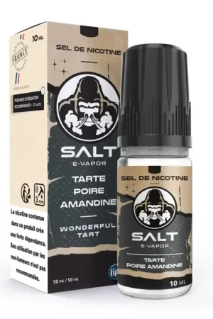Tarte Poire Amandine sel de nicotine 10 ml - Salt E-Vapor Commande En Gros