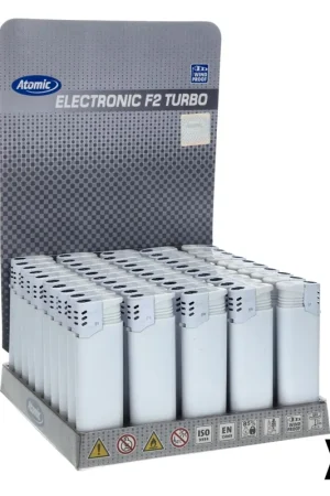BRIQUET ATOMIC TURBO BLANC X50 Offre Du Jour