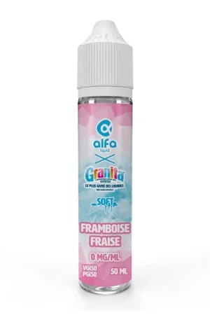 Achetez Aujourd’hui Framboise Fraise Granita Soft 50 ml - Alfaliquid