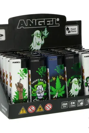 Offre Spéciale BRIQUET TURBO CASE ANGEL LEAF JOINT X25