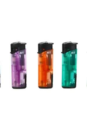 Satisfait Ou Remboursé BRIQUET FLAMME ROUGE LED X5