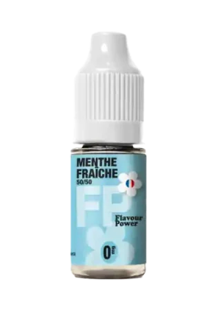 E Liquide MENTHE FRAICHE 50/50 10 ml - Flavour Power Offre Spéciale