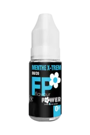 Livraison Express E Liquide MENTHE X-TREM 80/20 10 ml - Flavour Power