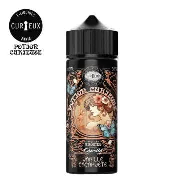 Vanille Cacahuète Potions Curieuses Curieux 100ml Meilleure Vente
