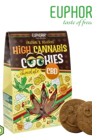 Commander Maintenant COOKIES CBD EUPHORIA CHOCOLAT 100G