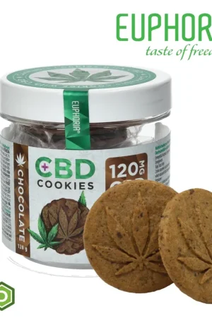 Solde COOKIES CBD EUPHORIA CHOCOLAT 120G