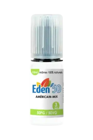 E Liquide AMERICAIN MIX 10 ml - Eden'50 Réduction