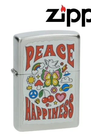 Solde ZIPPO PEACE HAPPINESS DESIGN