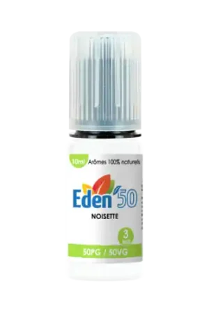 Certifié E Liquide NOISETTE 10 ml - Eden'50