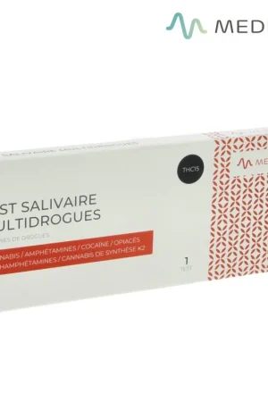 Quantité Limitée TEST SALIVAIRE 6 CLASSES MULTI THC15