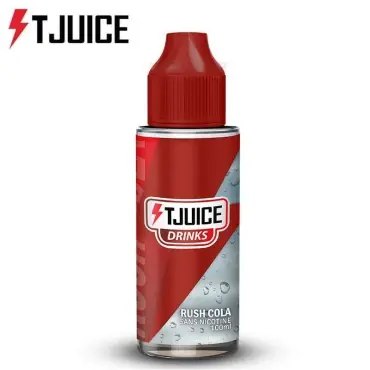 Nouvelle Collection E-liquide Rush Cola T-Juice Drinks 100ml