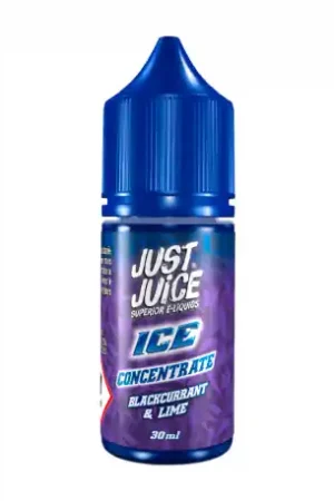 Acheter En Ligne Blackcurrant Lime Concentré Ice Just Juice 30ml