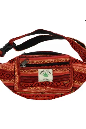 Produit De Marque SACOCHE BANANE FAIT MAIN HIMALAYAN CHANVRE