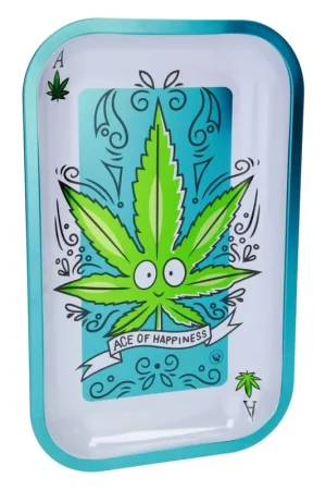 PLATEAU METAL FIRE-FLOW 420 LEAF CARDS 27.5CM Dernière Chance