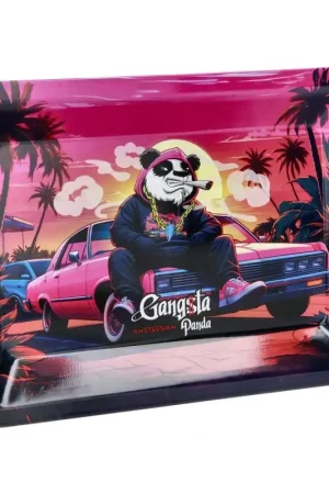 PLATEAU METAL GANGSTA PANDA PINK CADILLAC Offre Spéciale