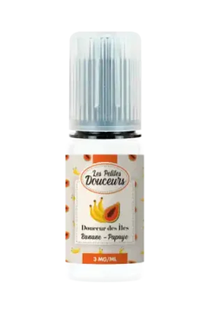 E Liquide DOUCEUR DES ÎLES 10 ml - Les Petites Douceurs Prix Réduit