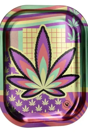 Vente Flash PLATEAU METAL LEAF 36