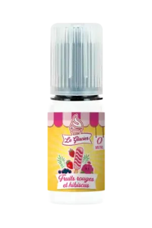 E Liquide FRUITS ROUGES HIBISCUS 10 ml - Le Glacier Livraison Express