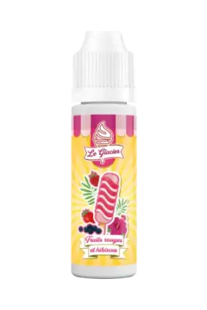 E Liquide FRUITS ROUGES HIBISCUS 50 ml - Le Glacier Commander Maintenant