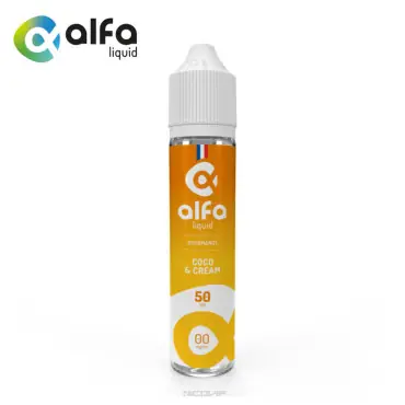 Coco & Cream Alfaliquid 50ml Meilleur Prix