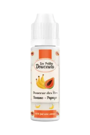 E Liquide DOUCEUR DES ÎLES 50 ml - Les Petites Douceurs Pas Cher