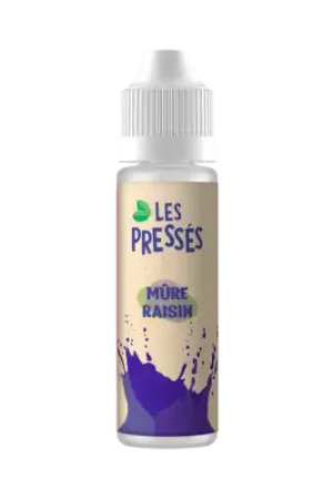 Quantité Limitée E Liquide MÛRE RAISIN 50 ml - Les pressés