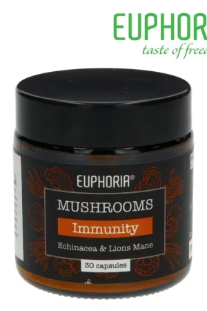 CHAMPIGNONS EUPHORIA CAPSULES IMMUNITY PAR 30 Livraison Express