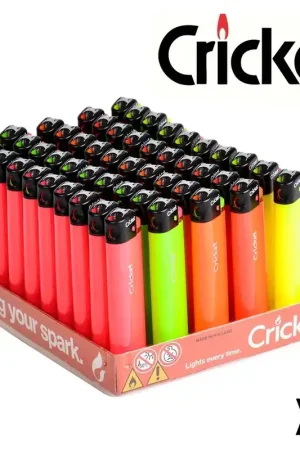Authentique BRIQUET CRICKET FLUO X50