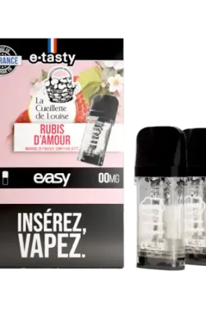 Cartouche EASY Rubis d'Amour - E Tasty Jusqu’à Épuisement Des Stocks