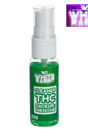 Retour Gratuit SPRAY CLEANER THC WHITE RABBIT MENTHE 20ML