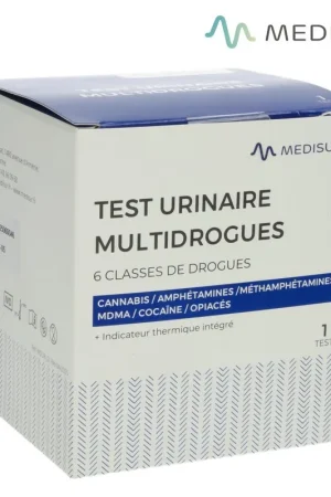 Expédition Rapide TEST URINAIRE MULTIDROGUES