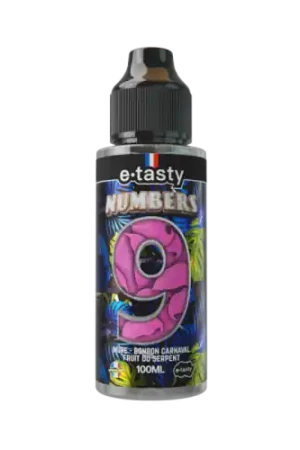 Acheter En Ligne E Liquide NUMBERS 9 100 ml - E Tasty