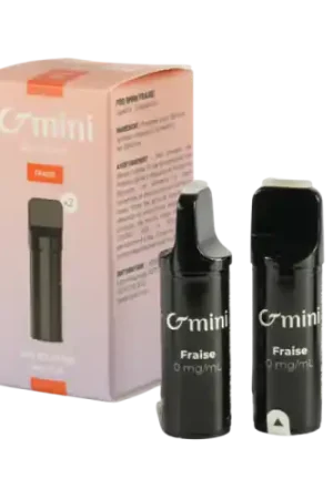 Cartouche pré remplie G MINI Fraise - Cigusto Offre Exclusive