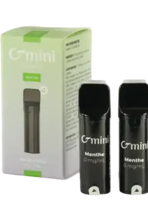Offre Du Jour Cartouche pré remplie G MINI Menthe - Cigusto