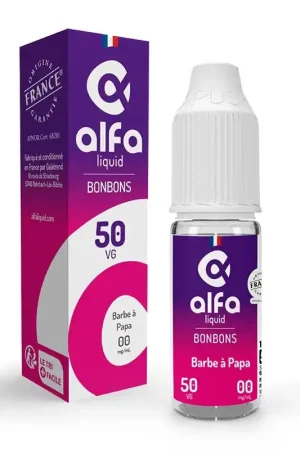 Achetez Aujourd’hui Barbe à Papa 50/50 10 ml - Alfaliquid