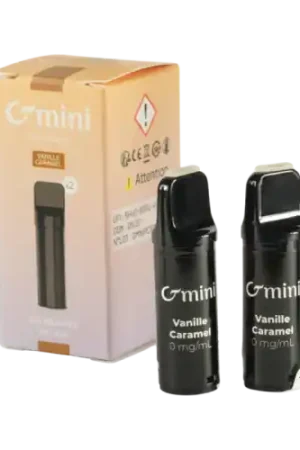 Nouveauté Cartouche pré remplie G MINI Vanille Caramel - Cigusto