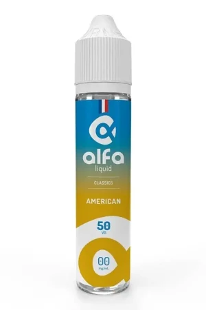 American 50 ml - Alfaliquid Prix Cassé