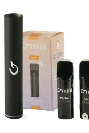 Satisfait Ou Remboursé Starter Pack G MINI Pêche - Cigusto