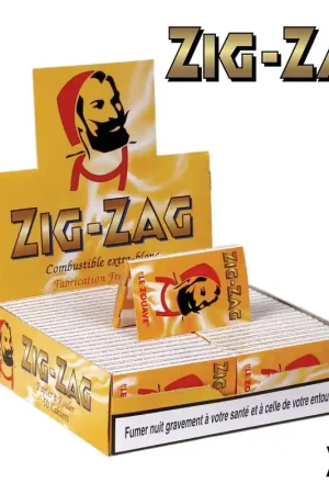 Jusqu’à Épuisement Des Stocks ZIG ZAG CLASSIC JAUNE X50
