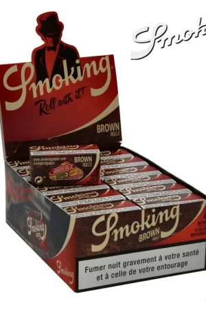 SMOKING BROWN ROLLS X24 Nouveauté